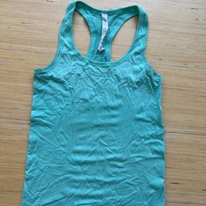 lululemon light blue tank top sz 4